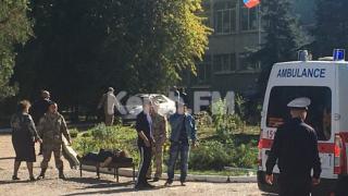 Зловещи подробности за атентата в Керч: Кръв изтичала от мъртви деца, легнали върху чинове, а лекарите ампутирали крайници, които били... (СНИМКИ)
