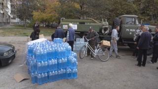 Лом се съвзе от бедственото положение след гръмналия водопровод 