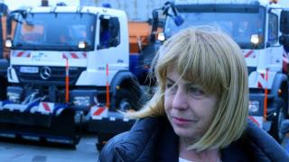 Фандъкова съобщи за важно нововъведение при почистването на столицата тази зима 