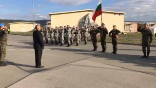 Борисов прие строя на учение в полигона "Ново село" (ВИДЕО)