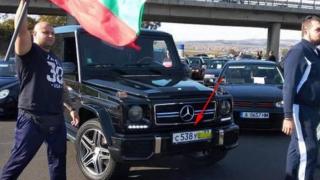 И руски богаташ с "Мерцедес" G-класа се включи в бургаския протест срещу цените на горивата