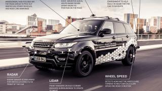 Range Rover прави автономни обиколки из Ковънтри