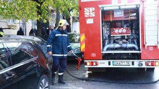 Хаос в Бургас заради пожар, имало е подпалвач