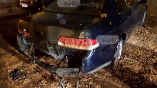 Жена с дете се размина на косъм от трагедия в Пловдив СНИМКА