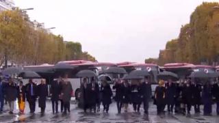 Световните лидери се събраха в Париж заради 100 от края на Първата световна война (СНИМКИ/ВИДЕО)