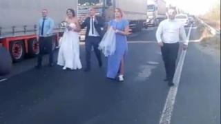 Тези "протестиращи" предизвикаха фурор на Е-79 (СНИМКИ)