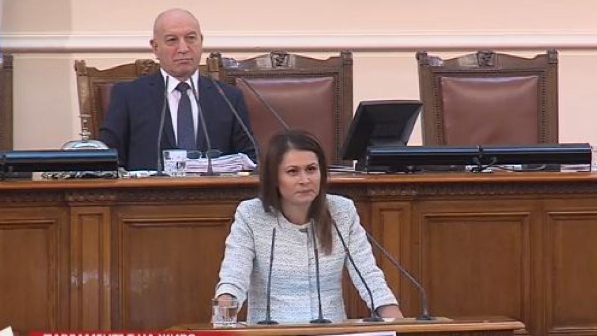 Депутатка на Воля обърна парламента в театър