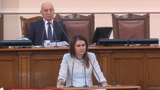 Депутатка на Воля обърна парламента в театър