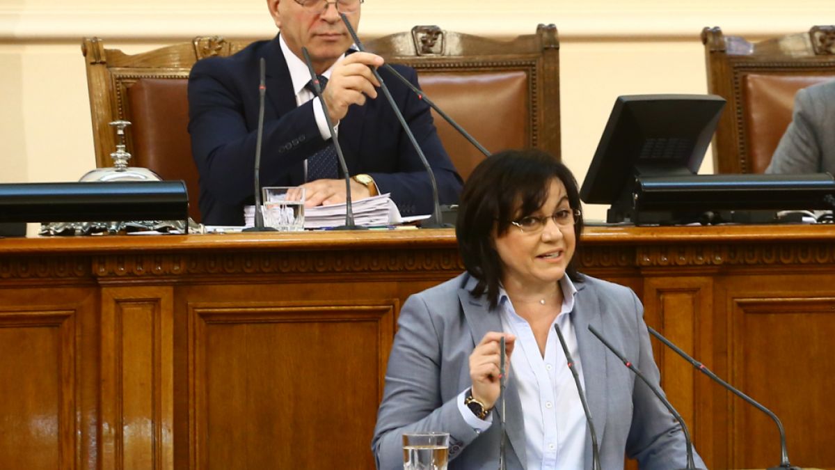 Нинова: Кабинетът е в агония - отива си, но и държавата е в агония