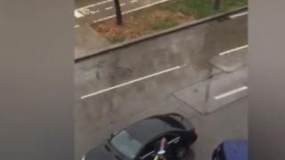 Шофьорът от НСО, влязъл в пререкание със служител на КАТ, отнася глоба