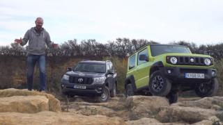 Вижте епичната офроуд битка между Suzuki Jimny и Toyota Land Cruiser Prado (ВИДЕО)