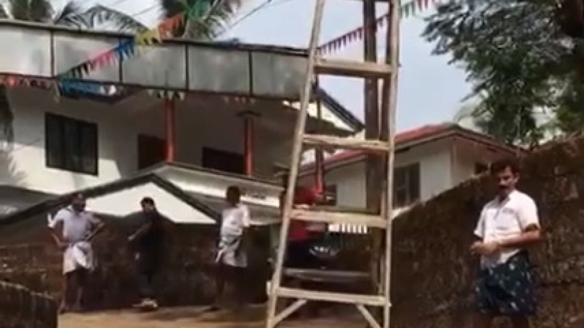 Мистика: Стълба, която ходи сама паникьоса цяло село (ВИДЕО)