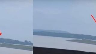 Мистерия в небето над Ирландия! Над най-големият затвор заснеха... (ВИДЕО)
