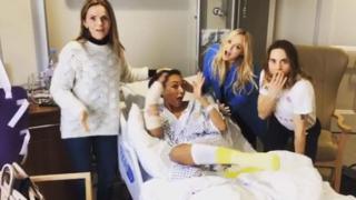 Солистката на Spice Girls бе хоспитализирана със сериозни наранявания (ВИДЕО)