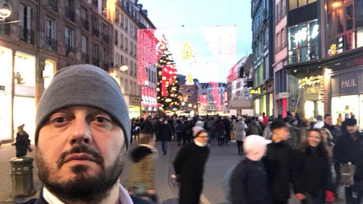 Ексклузивно и първо в БЛИЦ! Бареков в сърцето на терора в Страсбург, ето какво е видял (СНИМКИ)