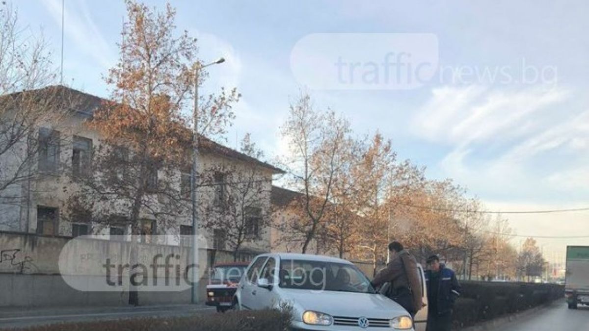 Шофьорка направи зрелищна каскада в Пловдив