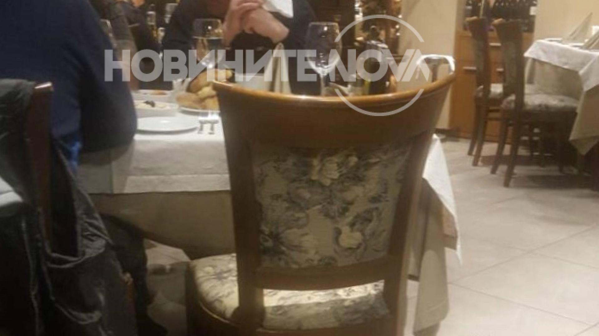 СНИМКИ от столично заведение показват какви ги върши "болната" мутра Ценко Чоков докато е под домашен арест