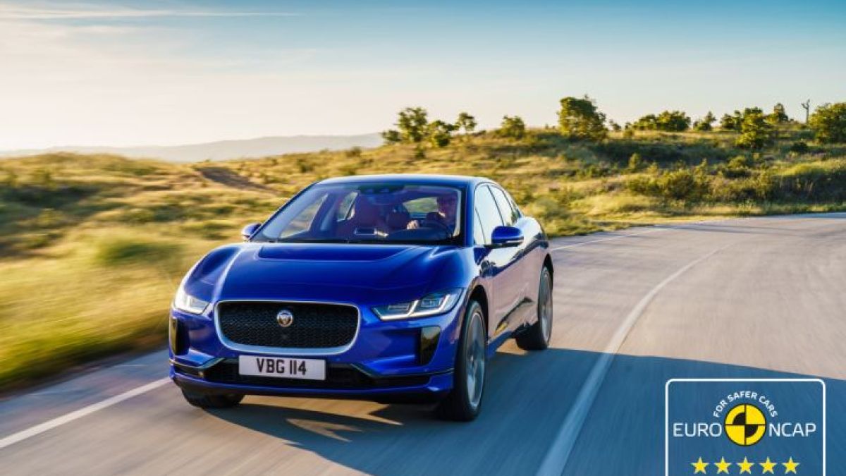 Пет звезди по EURO NCAP за електрическия JAGUAR I-PACE