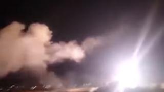 Израел нанесе мощен удар по ирански цели в Сирия, атаката е най-силната от 3 месеца насам (ВИДЕО)