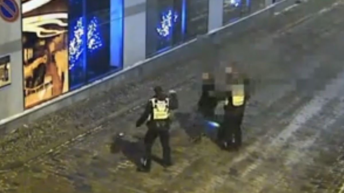 Любовници правят първия си секс на улицата, но пострадаха лошо (ВИДЕО)