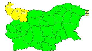 Код за сняг и поледици в три области (КАРТА)