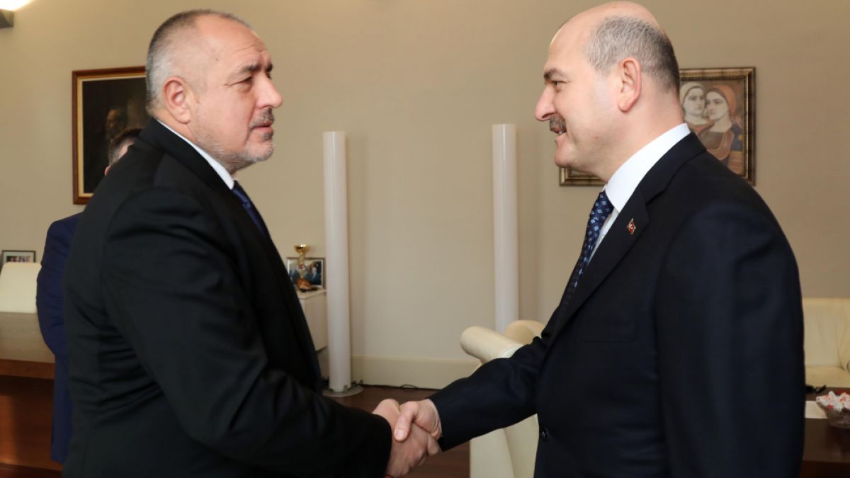 Борисов проведе важна среща с турския вътрешен министър 