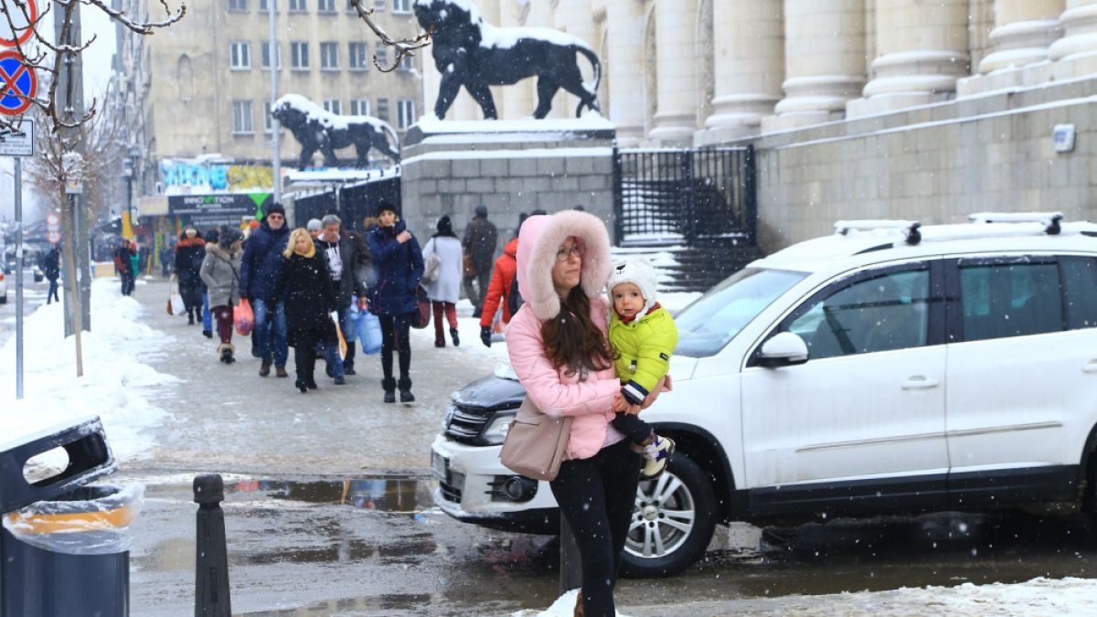 Студ и мраз тази сутрин, а после...