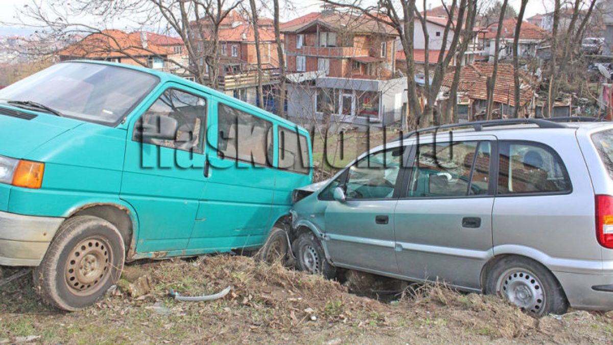 Хасковлия изтърва колата и направи големи поразии (СНИМКИ)