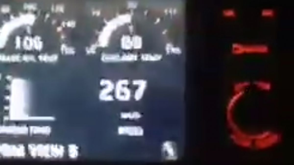 Бабаит фучи с 280 км/ч по Околовръстното в София (ВИДЕО)