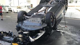Арабски джигити разбиха чисто нов Lamborghini Urus за над 200 хил. евро (СНИМКИ)