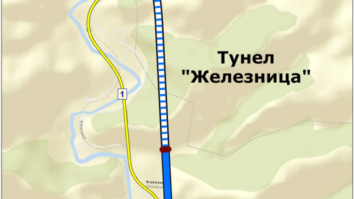 От АПИ обявиха кой ще строи тунел "Железница" на АМ "Струма"