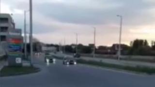 Кошмар в Пловдив! Джигити обърнаха булевардите на писта (ВИДЕО)