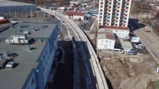 Вижте от птичи поглед изграждането на депо „Земляне“от третия лъч на метрото (ВИДЕО)