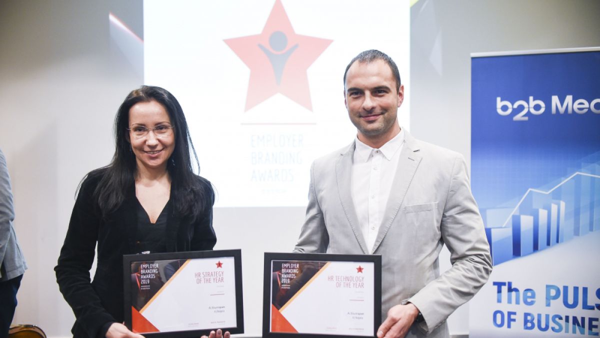 A1 с две отличия от престижните Employer Branding Awards 2019