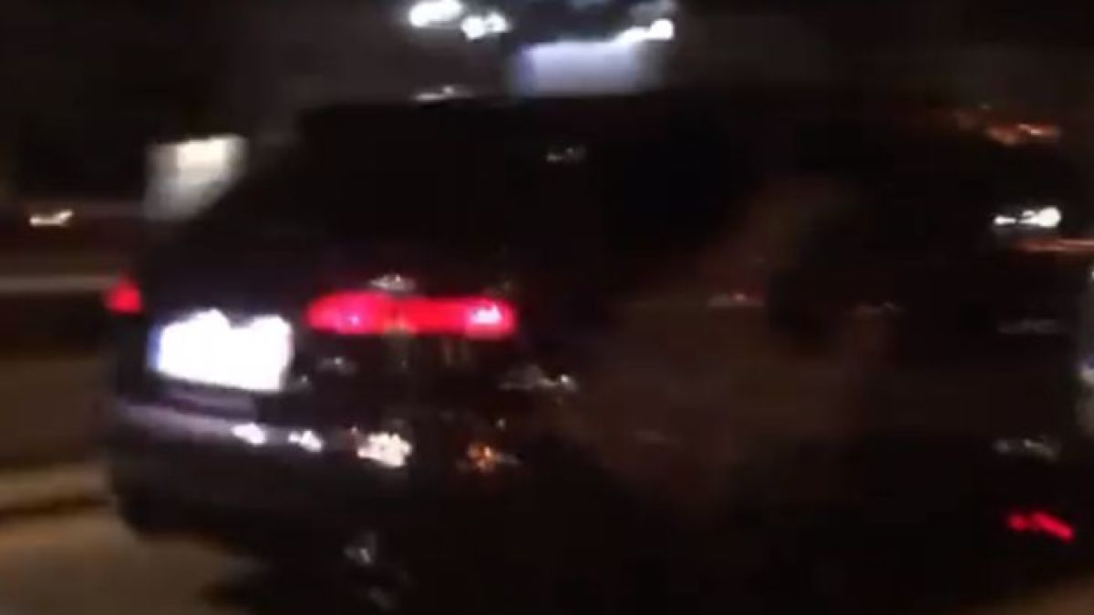 Само в БЛИЦ! Пълна лудост на "Цариградско шосе" в нощна София (ВИДЕО)