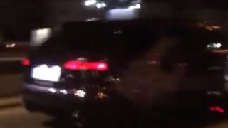 Само в БЛИЦ! Пълна лудост на "Цариградско шосе" в нощна София (ВИДЕО)