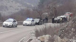 Страшно меле с две коли в местността "Боаза"