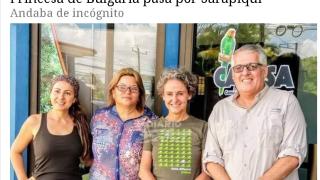 Diario Extra: Българска принцеса дойде в Коста Рика инкогнито