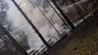 Уникално ВИДЕО от спасяването на пилота на  МиГ-29, който се разби в Полша (СНИМКИ)