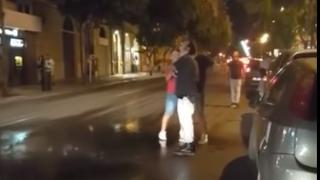 Тайнствен дъжд се изля върху няколко квадрата от път в Италия (ВИДЕО)