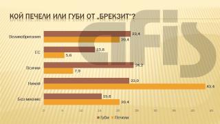 Губи ли българинът от излизането  на Великобритания от Европейския съюз (ТАБЛИЦА)