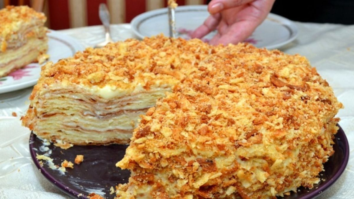 С този вкусен "Наполеон" няма да нарушите великденския пост!