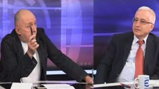 Гост нарече Коритаров "Албертович", водещият крещи: Вън! Вън! Нещастник! Комунист! (ВИДЕО)