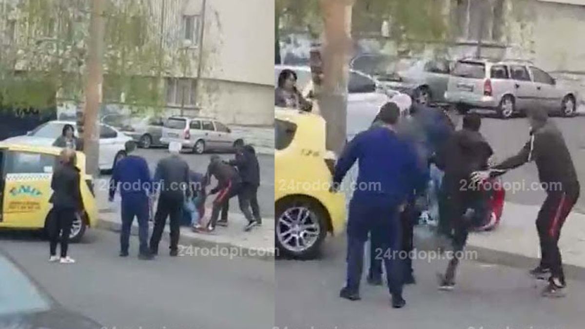 Шофьори си спретнаха зрелищен екшън на пъпа на Кърджали (ВИДЕО)