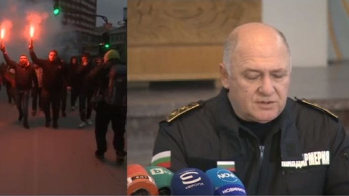 10 арестувани след снощния протест в Габрово