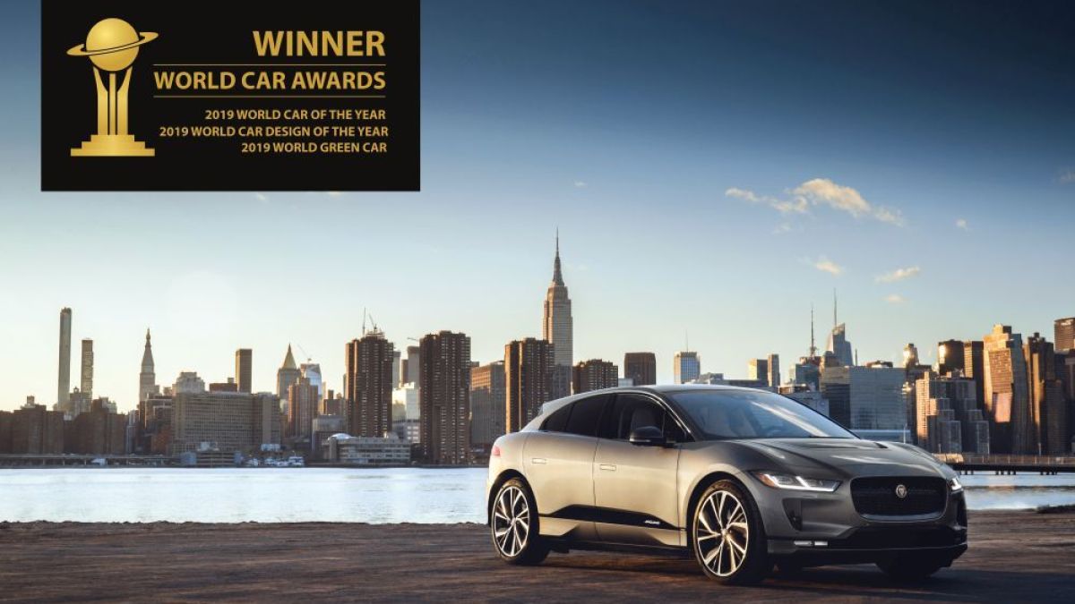Безпрецедентен успех за Jaguar I-PACE – Три отличния на Световните автомобилни награди 2019 