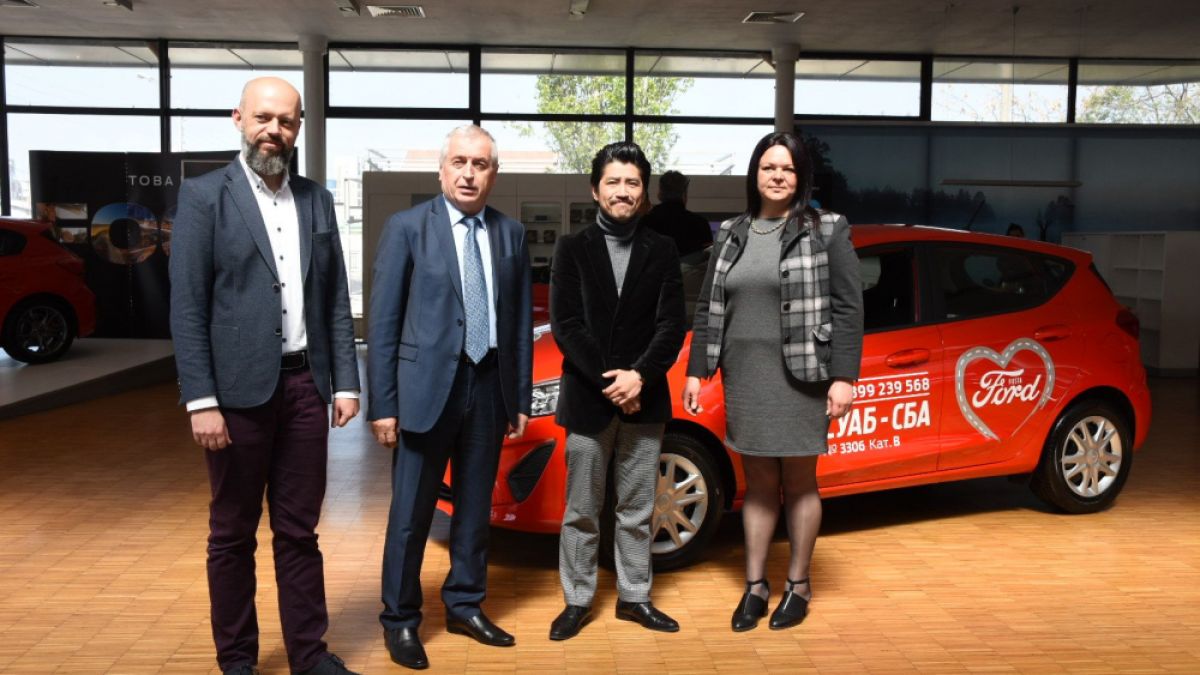 Мото-Пфое и СБА представиха специално подготвен учебен автомобил Fiesta