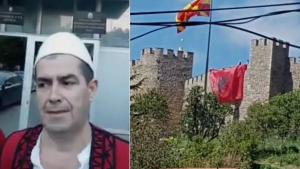Скандално! Шиптърът, изгаврил се със Самуиловата крепост, обяви Охрид за албански град