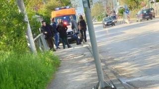 Първи СНИМКИ от страшния инцидент до сирийското посолство в София