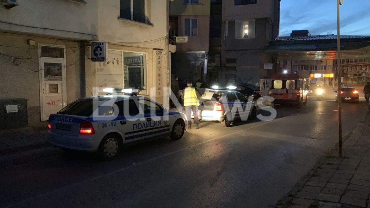 Страшен екшън по тъмна доба във Враца! Полиция и спешна помощ са на мястото (СНИМКИ)